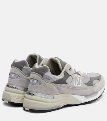 U992GY leather and mesh sneakers | New Balance