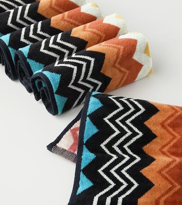 Giacomo set of 6 face towels | Missoni