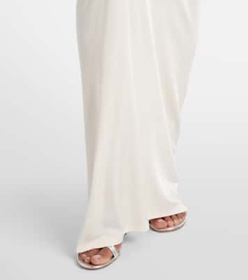 Samsara ruched strapless gown | The New Arrivals Ilkyaz Ozel