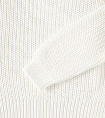 Pullover in cotone a coste | Il Gufo
