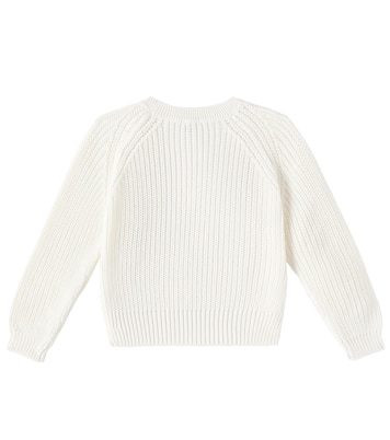 Pullover in cotone a coste | Il Gufo