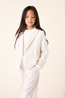 Pullover in cotone a coste | Il Gufo