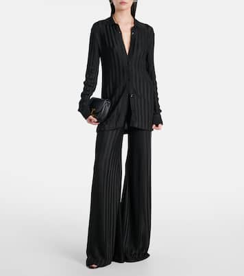 Pantaloni flared in maglia | Tom Ford