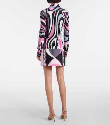 Camicia Marmo in raso di jersey | Pucci