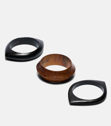 Set of 3 wood bangles | Isabel Marant