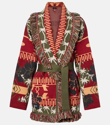 Cardigan Hibiscus Bloom in lana vergine | Alanui