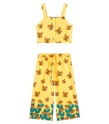 Set de top y pantalones Jardim Borboleta | Fábula