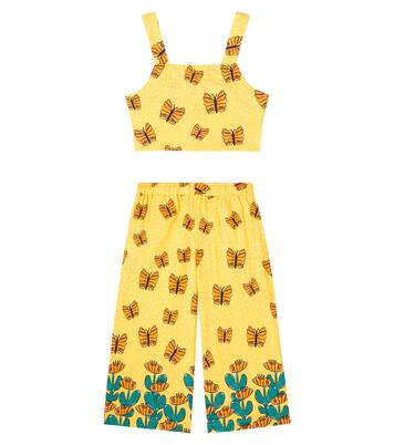 Set de top y pantalones Jardim Borboleta | Fábula