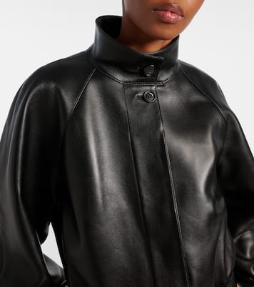 Cropped-Lederjacke  | Loewe