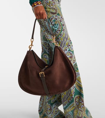 Tote Bag Pony Small aus Veloursleder | Etro