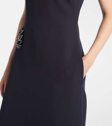 Priscilla embellished crêpe gown | Safiyaa