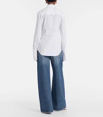 Camisa Oste de popelín de algodón | Sportmax