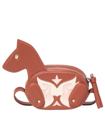 Jonquil leather bag | Bonpoint