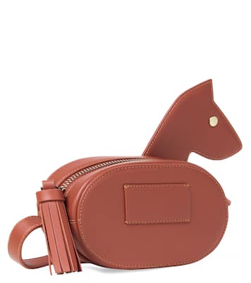 Jonquil leather bag | Bonpoint