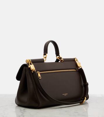 My Sicily Medium leather tote bag | Dolce&Gabbana