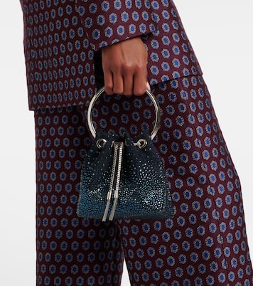 Bucket Bag Bon Bon mit Kristallen | Jimmy Choo