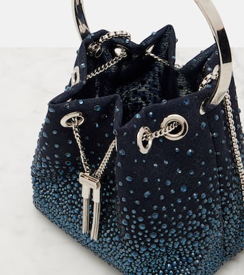 Bucket Bag Bon Bon mit Kristallen | Jimmy Choo