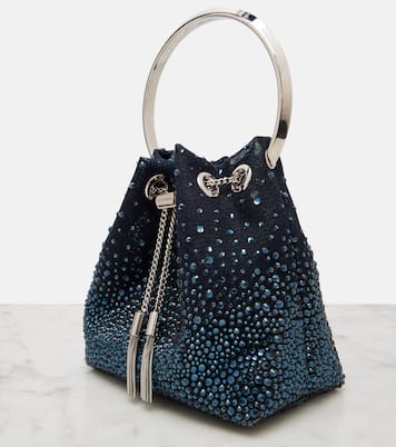 Bucket Bag Bon Bon mit Kristallen | Jimmy Choo