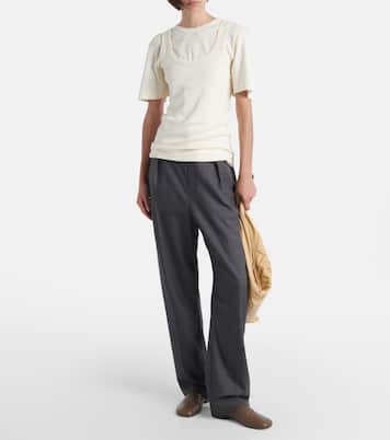 Cotton jersey tank top | Lemaire