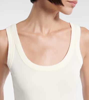 Cotton jersey tank top | Lemaire