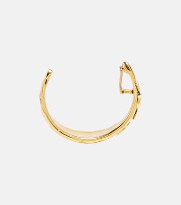 Cassandre clip-on earrings | Saint Laurent