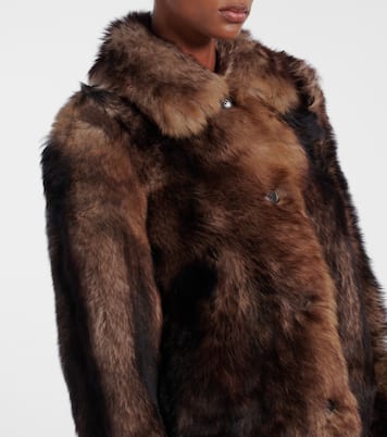 Chaqueta cropped de borrego | Yves Salomon
