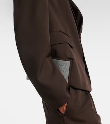 Gathered wool blazer | Loewe