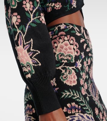 Marvelous Garden knitted wrap top | Farm Rio