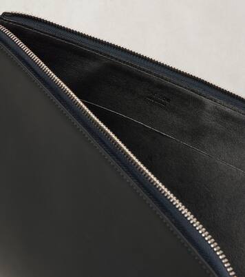 Portfolio leather clutch | The Row