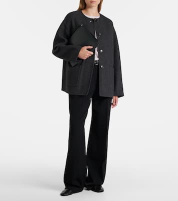 Portfolio leather clutch | The Row