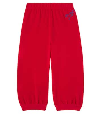 Bestickte Jogginghose aus Samt | Gucci Kids