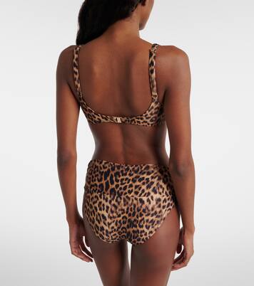 Top de bikini Bel Air estampado | Melissa Odabash