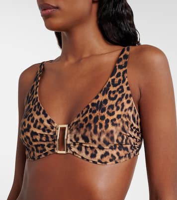 Top de bikini Bel Air estampado | Melissa Odabash