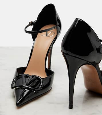 Salones D'Orsay 100 de charol | Valentino Garavani