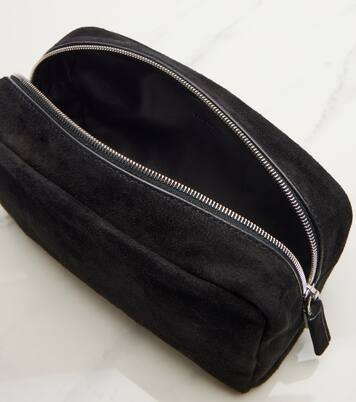 Astra Small suede pouch | The Row