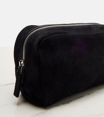 Astra Small suede pouch | The Row