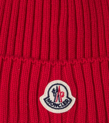 Virgin wool beanie | Moncler Enfant