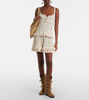 Crochet cotton top | Marant Etoile