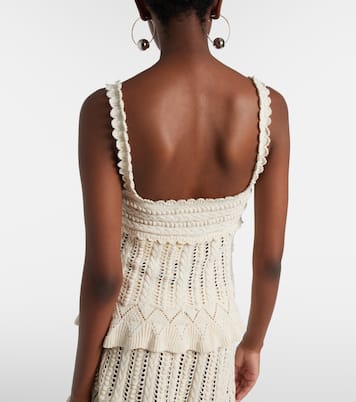 Crochet cotton top | Marant Etoile