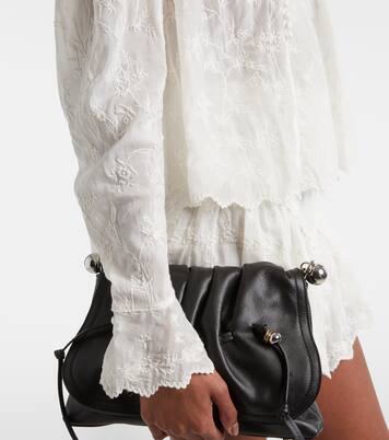 Zelly embroidered cotton and silk blouse | Isabel Marant