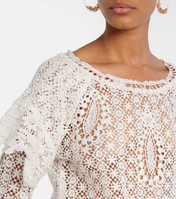Hyliana cotton lace top | Isabel Marant