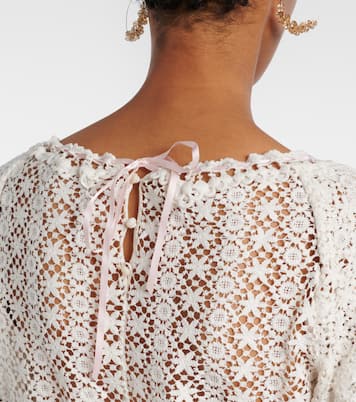 Hyliana cotton lace top | Isabel Marant