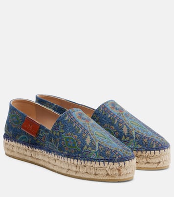 Printed canvas espadrilles | Etro
