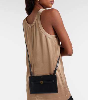 Small leather crossbody bag | Toteme