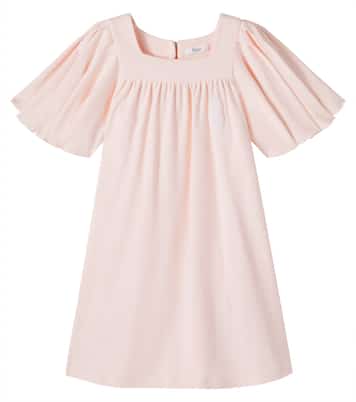 Ruffled cotton dress | Chloé Kids
