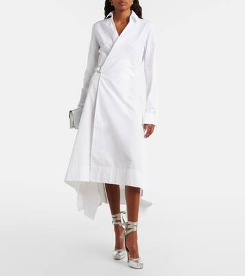 Salones destalonados Cassia 100 de piel metalizada | Christian Louboutin