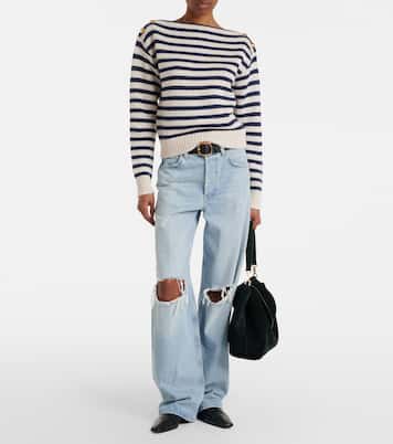 Tandy striped cashmere sweater | Nili Lotan