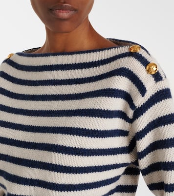 Tandy striped cashmere sweater | Nili Lotan