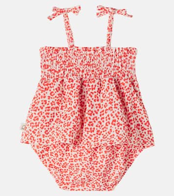 Baby Granny leopard-print cotton dress | Cozmo