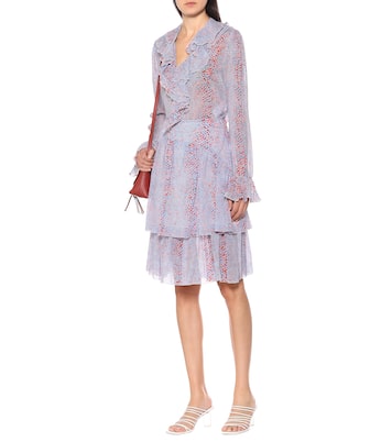 Falda midi de algodón y seda | See By Chloé